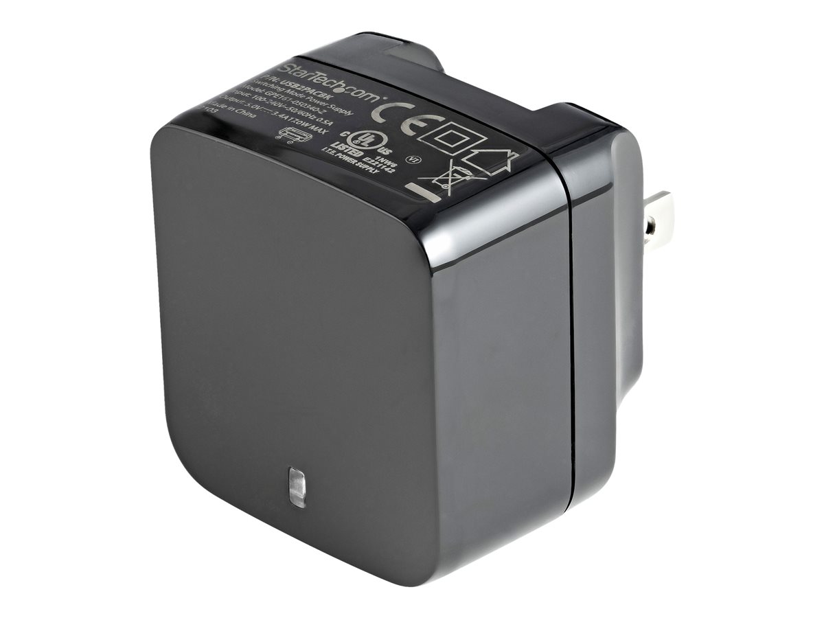 STARTECH Dual Port USB Wall Charger 17W/3.4A – foto 4