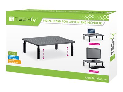 TECHLY Ablagetisch fuer Monitor/Laptop