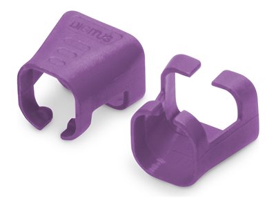 DIGITUS Farbclips für Patchkabel 100 Stk. Violett - A-CC-VI