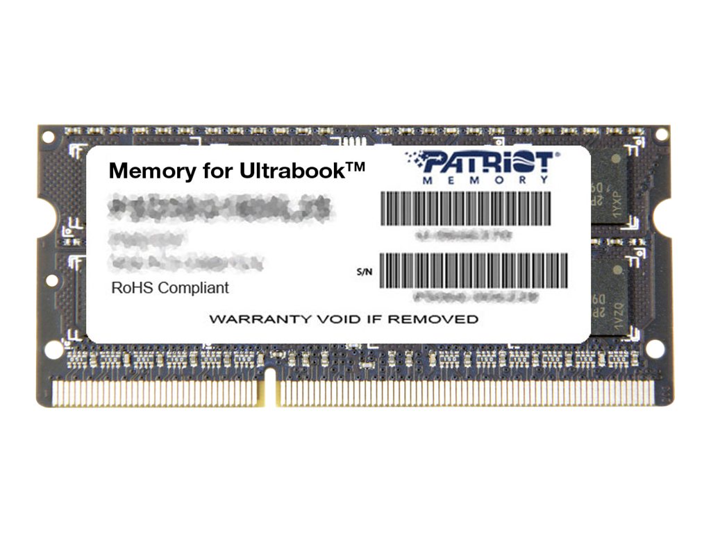 PATRIOT DDR3 8GB Ultrabook 1600MHz CL11 SO-DIMM