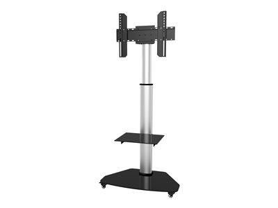 TECHLY TV Trolley silber fuer LCD 37-70