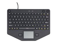 iKey SL-80-TP Keyboard with touchpad, mouse buttons backlit USB US