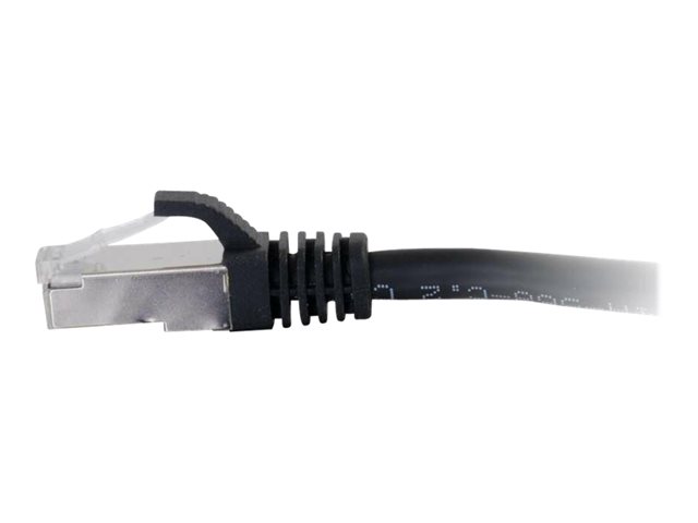 C2G Cat6a Booted Shielded (STP) Network Patch Cable - patch kabel - 5 m - černá – foto 4
