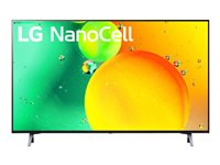 LG 43NANO75UQA 43INCH Diagonal Class Nano75 Series LED-backlit LCD TV Smart TV ThinQ AI, webOS 
