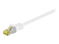 goobay CAT 7 SFTP, PiMF 25cm Netværkskabel Hvid