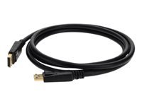 AddOn 5 Pack 6ft DisplayPort Cable - DisplayPort cable - DisplayPort (M) to DisplayPort (M) - 6 ft - black (pack of 5) - for HP Elite t655; Presence Small Space Solution with Zoom Rooms; Pro t550