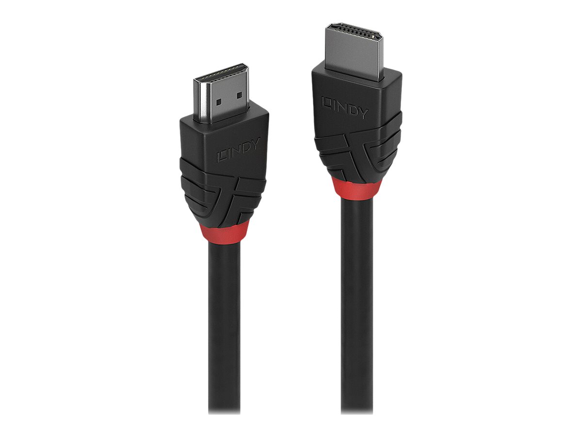 An image of Lindy Black Line HDMI cable with Ethernet - 3 m