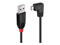 LINDY USB 2.0 Type A/Micro-B 90 2m