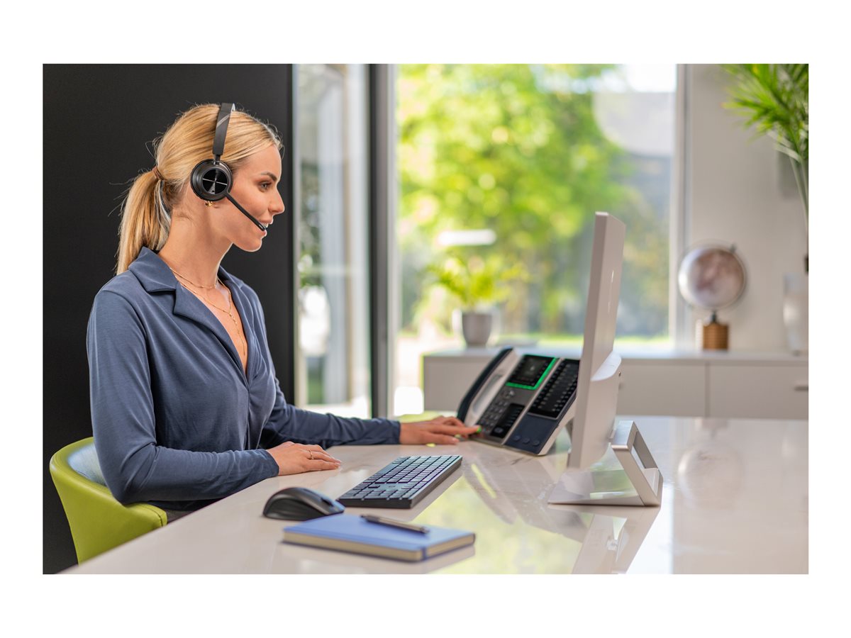 Poly Voyager 4310 USB-C Headset +BT700 dongle +Charging Stand – foto 11