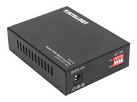 Intellinet   Media Converter, 1 x 1000Base-T RJ45 Port to 1 x SFP Port,  Injector (Euro 2-pin plug) Medieomsætter