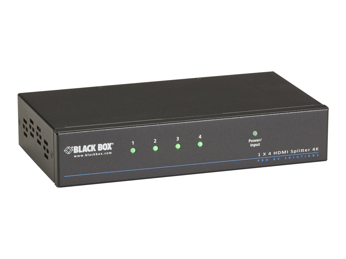 Black Box 4K HDMI Splitter 1 x 4