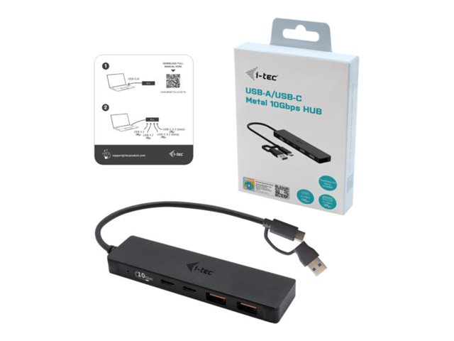 I-Tec - concentrateur (hub) - 4 ports