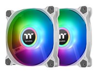 Thermaltake Pure Duo 12 ARGB Sync Radiator Fan Fan 2-pack Hvid 120 mm