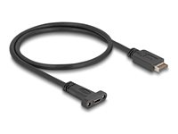 DeLOCK USB-adapterkabel 50cm Sort