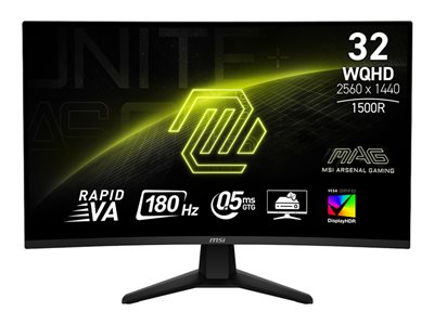 MAG 32CQ6F 31.5IN CURVED GAMING MONITOR