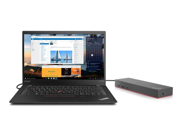 その他 ThinkPad Hybrid USB-C&A docking station Lenovo ThinkPad Hybrid USB-C with USB-A Dock - Docking Station - 2