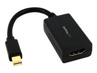 StarTech.com Adaptateur vidéo Mini DisplayPort vers HDMI - Convertisseur Mini DP vers HDMI - M/F - 1920x1200 - Blanc