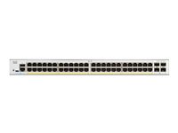 Cisco Catalyst 1300-48P-4X - switch - 48 ports - Managed - rack-mountable