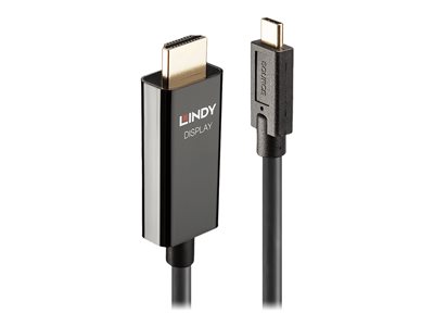 LINDY 5m USB Typ C an HDMI Adapterkabel mit HDR - 43315