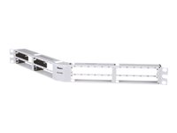 Panduit QuickNet patch panel - 1U