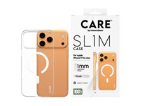 PanzerGlass CARE™ by ® SL1M Case Transparent w. MagSafe iPhone 17 Pro Max Beskyttelsescover Transparent