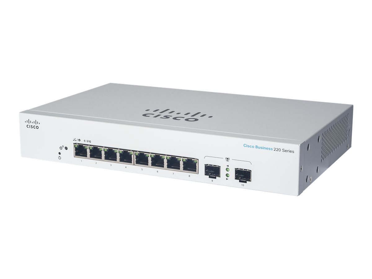 CISCO CBS220-8FP-E-2G-EU