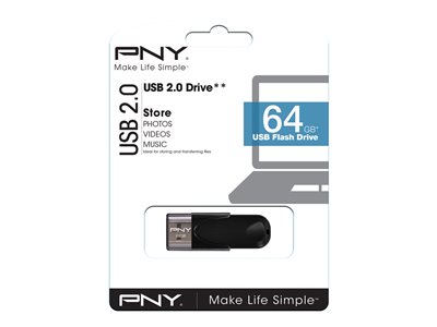 PNY FD64GATT4-EF, USB-Stick, PNY USB-Stick Attaché 4  (BILD3)