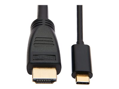 Tripp Lite USB C to HDMI Adapter Cable USB 3.1 Gen 1 4K M/M USB-C Black 3ft