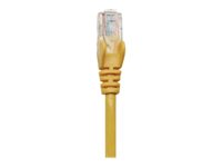 Intellinet Network Patch Cable, Cat5e, 10m, Yellow, CCA, U/UTP, PVC, RJ45, Gold Plated Contacts, Snagless, Booted, Lifetime W
