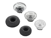 Poly Ørepropper sæt Sort Transparent