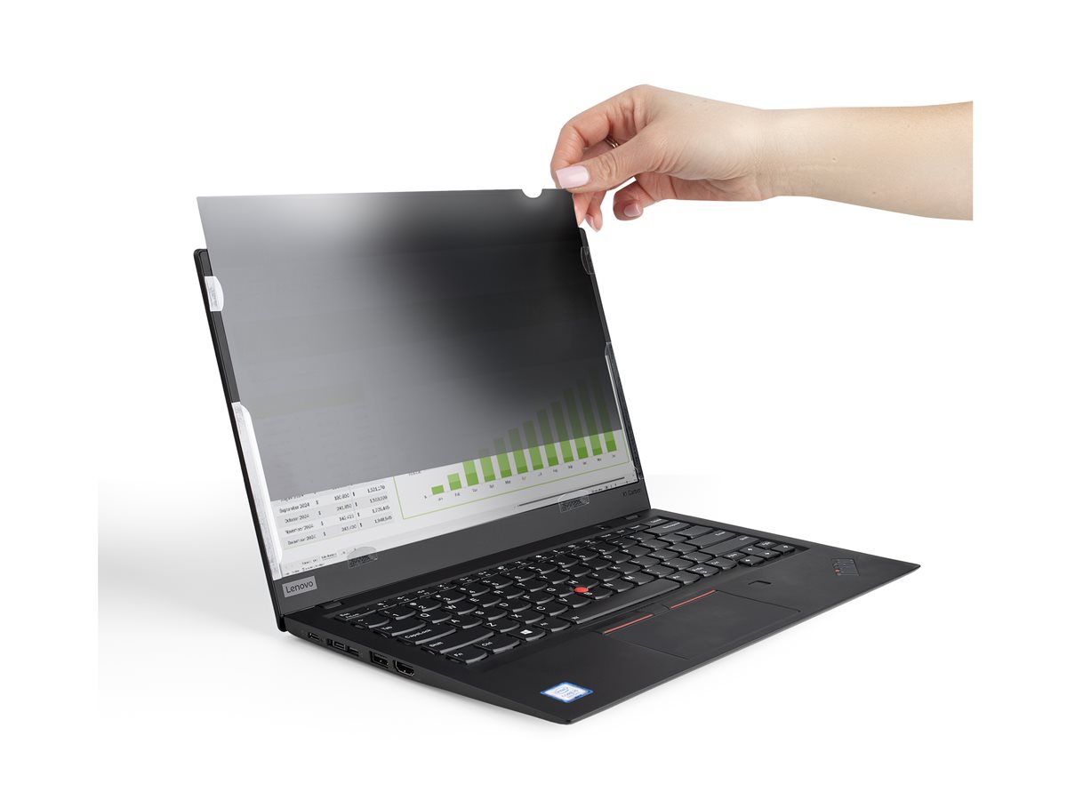 StarTech.com 17.3-inch 16:9 Laptop Privacy Filter, Anti-Glare Privacy Screen with 51% Blue Light Reduction, Black-out Notebook Screen Protector w/+/- 30°Viewing Angle - Matte and Glossy (173L-PRIVACY-SCREEN) - filtr pro zvýšení soukromí k notebooku (horizontální) – foto 11