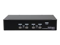 Startech 4 Port DisplayPort KVM Switch w/ Audio - USB, Keyboard, Video, Mouse, Computer Switch Box for 2560x1600 DP Monitor (