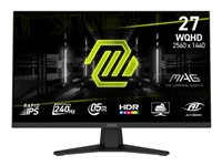 MSI MAG 274QF X24 27' Rapid IPS 2560 x 1440 (2K) DisplayPort HDMI 240 Hz