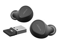 Jabra Evolve2 Buds UC - true wireless earphones with mic - USB-A via Bluetooth adapter