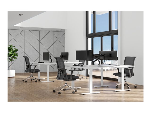 Neomounts DS75S-950BL2 Support d\'cran  fixer 17-32" - ressort  gaz - Topfix - arrt 180