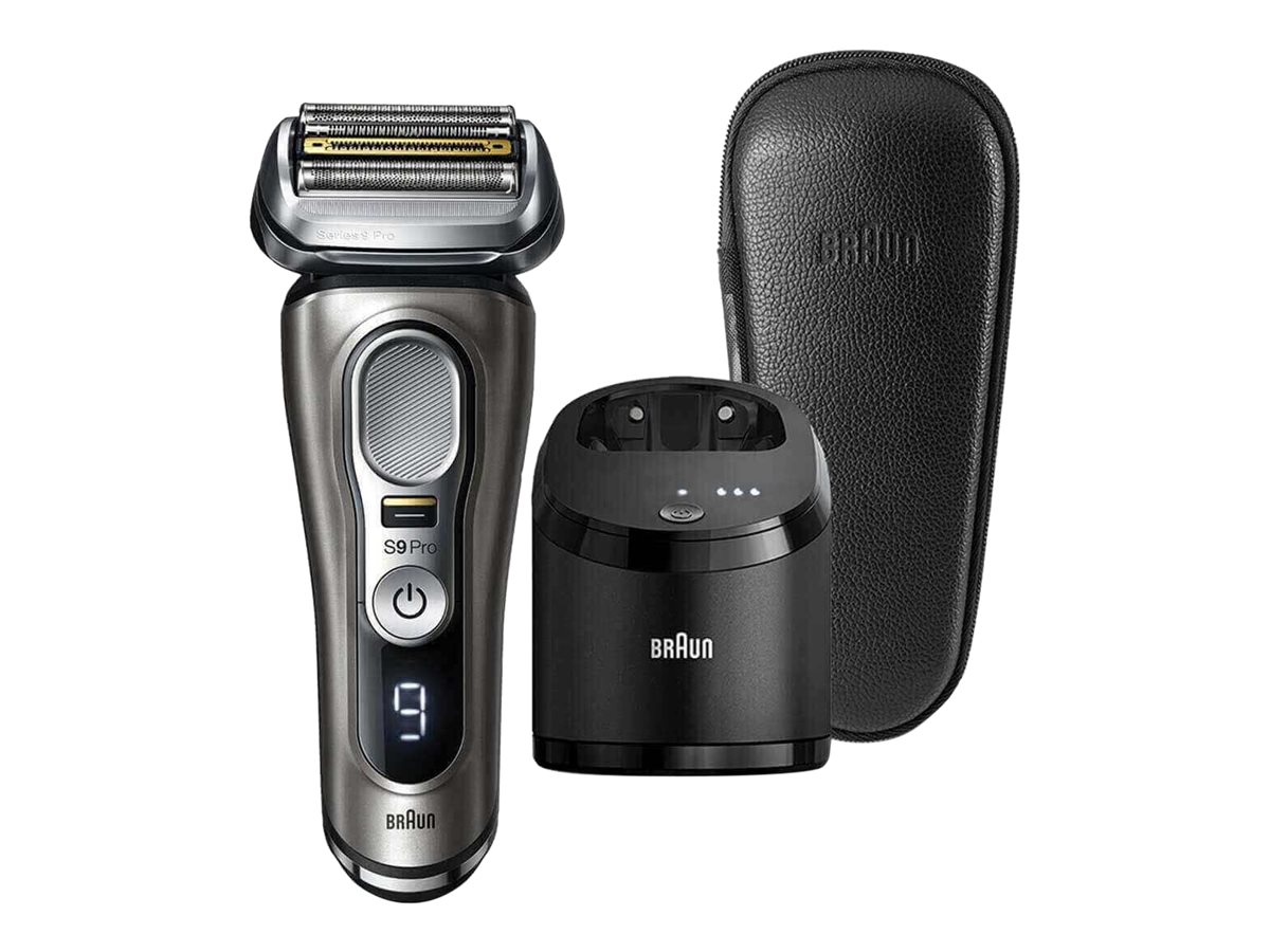 Braun Series 9 Pro Electric Wet and Dry Foil Shaver - Black/Silver - 9465CC
