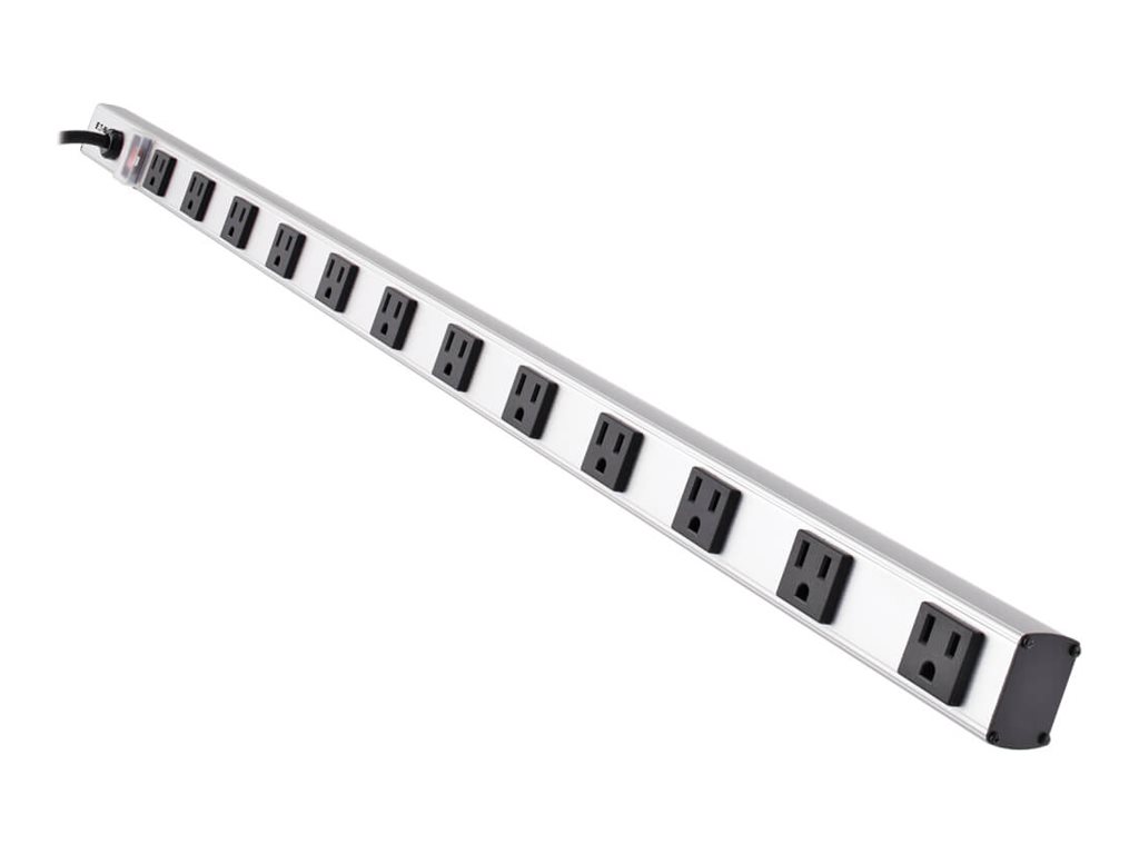 Tripp Lite Power Strip 120V Right Angle 5-15R 12 Outlet 15' Cd 36" Length