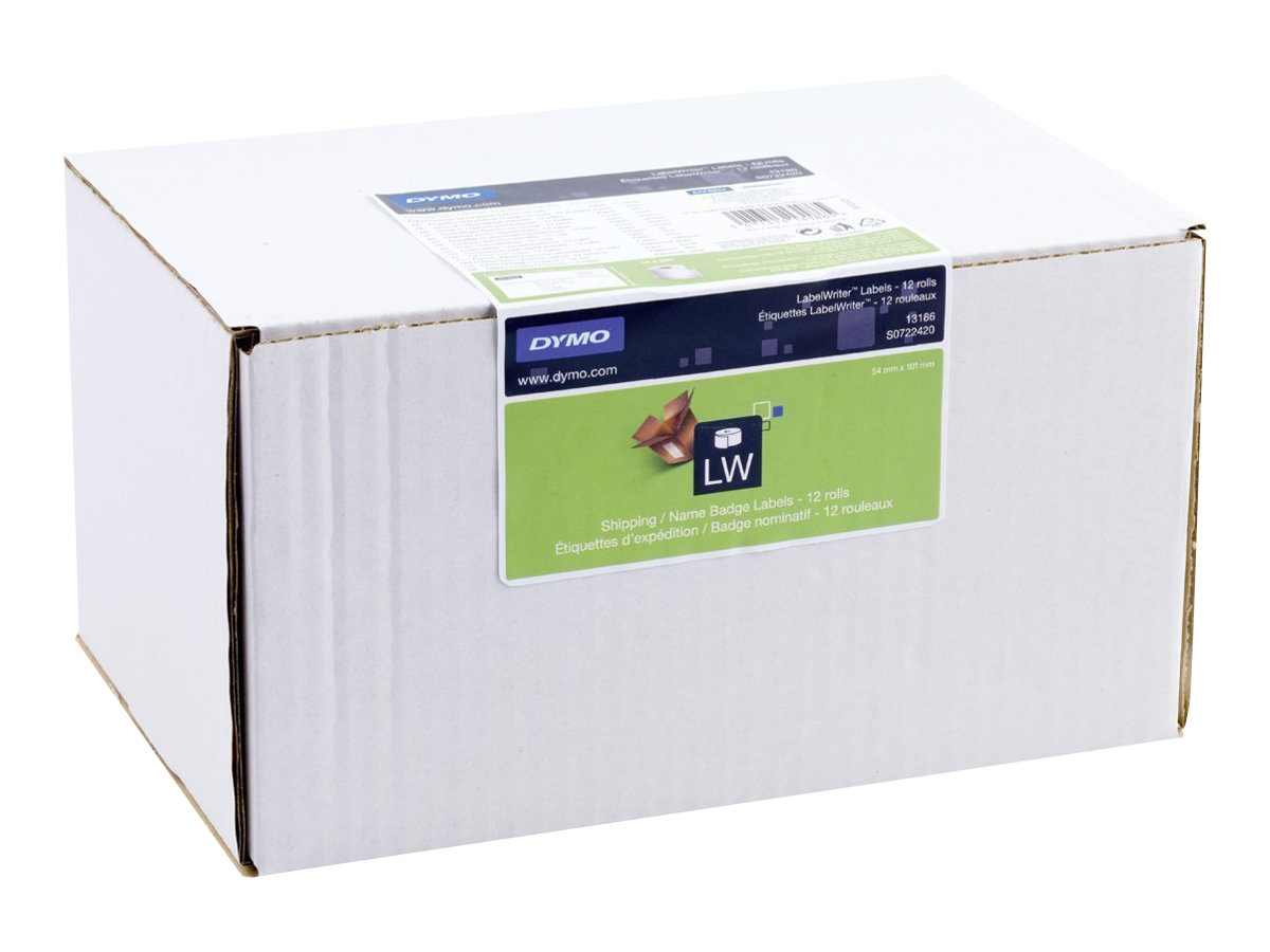DYMO Shipping / Name Badge Labels - shipping/name badge labels - 2640 label(s) - 54 x 101 mm