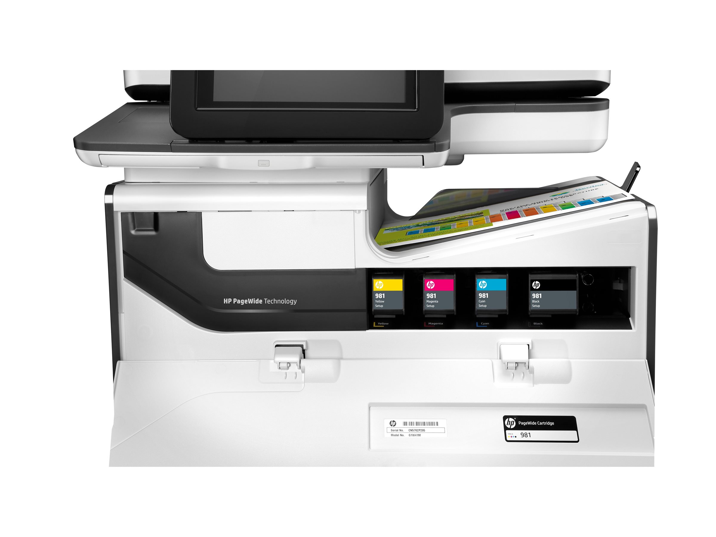 HP PageWide Enterprise Color Flow MFP 586z | Overview, Specs