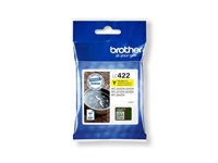 Brother Cartouche jet d'encre d'origine LC422Y