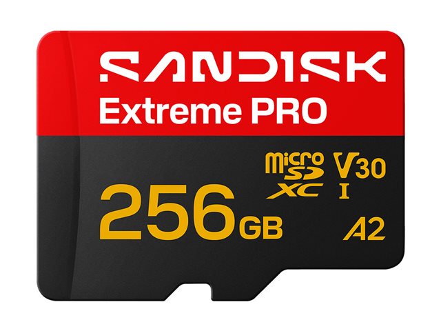 SANDISK Extreme PRO microSDXC 256GB SDSQXCJ-256G-GS6MA
