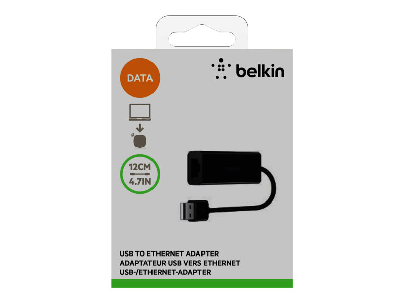 BELKIN adaptateur USB 2.0 vers RJ45 Ethe