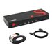 SIIG 4 Port DisplayPort 1.2 KVM Switch with USB 3.0 and Multi-Media Ports