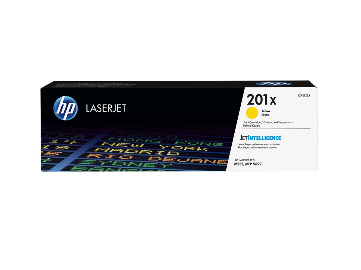 HP 201X Tonercartridge yellow