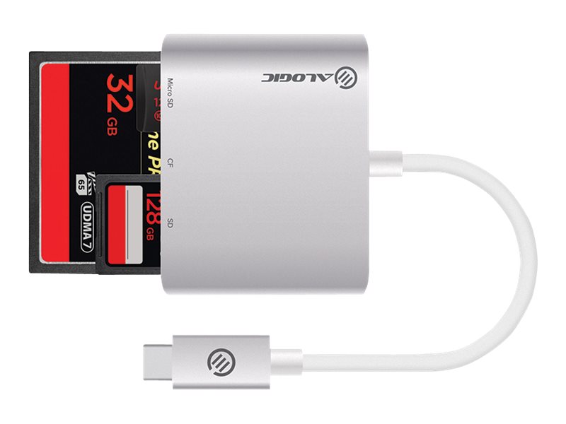 ALOGIC Prime Series card reader Product shot Front 79500