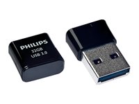 Philips FM32FD90B Pico Edition 3.0 32GB USB 3.0 Sort
