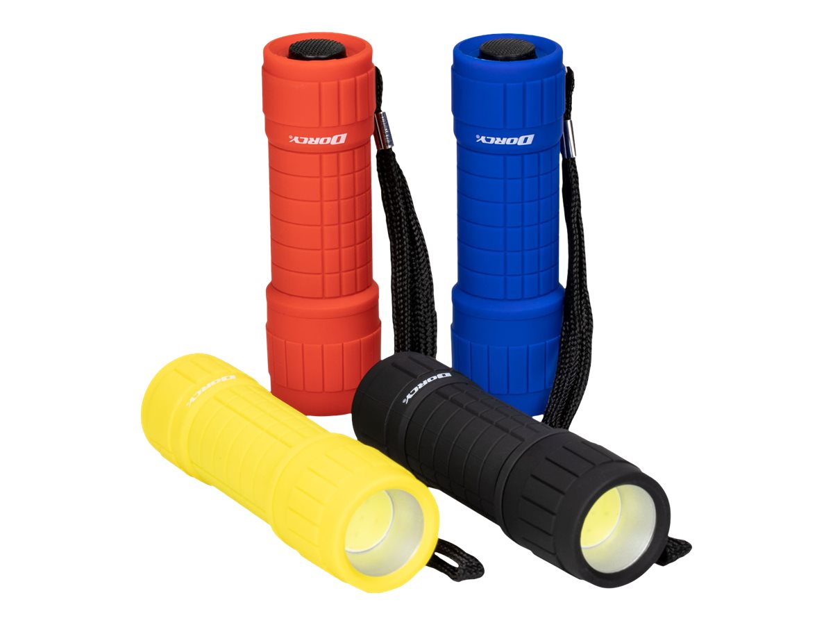 Dorcy COB Flashlight Combo - 4 pack - 41-6529