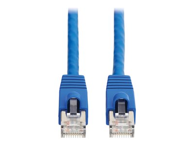 Eaton Tripp Lite Series Cat8 40G Snagless SSTP Ethernet Cable (RJ45 M/M), PoE, Blue, 15 ft. (4.6 m)