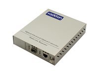 AddOn 10Gbs 1 RJ-45 to 1 SFP+ Media Converter