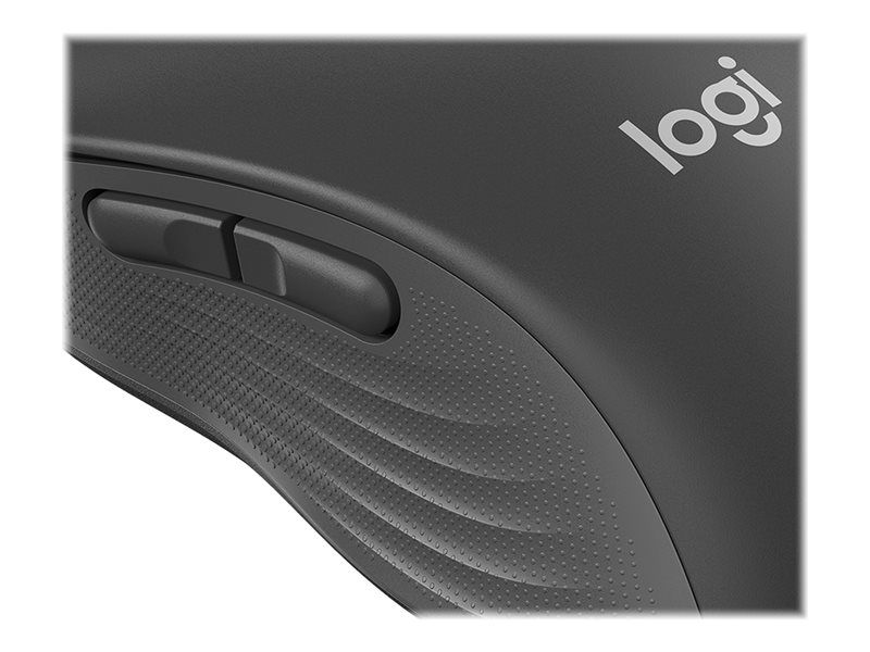 Logitech Signature M650 - souris - Bluetooth, 2.4 GHz - graphite